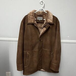 Johnston & Murphy Shearling-lined Men's Jacket Size XL
